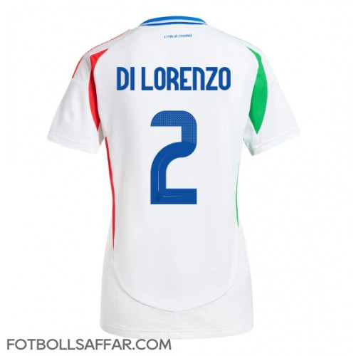 Italien Giovanni Di Lorenzo #2 Bortatröja Dam EM 2024 Kortärmad